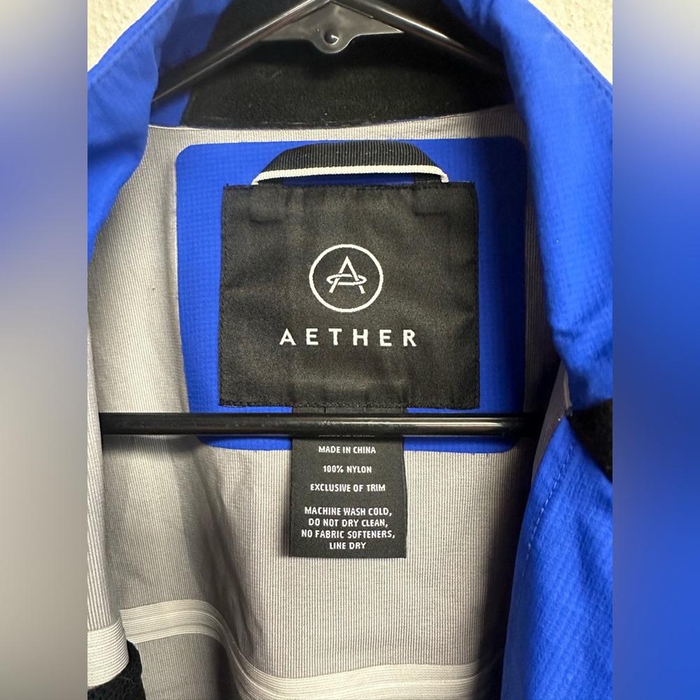 Aether Pace Jacket Cycling Jacket Distant Blue Wa… - image 4